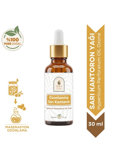 Sera Natura Ozonlanmış Sarı Kantaron Yağı 30 ML