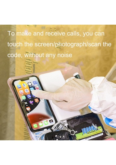 Tteoobl T-019a Çeşitli Eşya Saklama Çantası Telefon Su Geçirmez Omuz Çantası, Boyut: Bir Kod Siyah Siyah