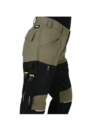 Safety Jogger Oak Haki Çok Cepli Taktik İş Pantolonu Haki