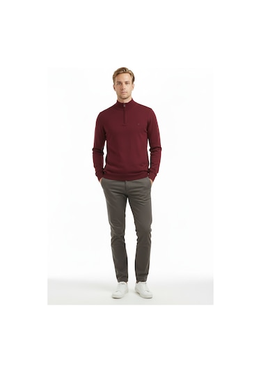 Legato Erkek Triko 6455 Bordo