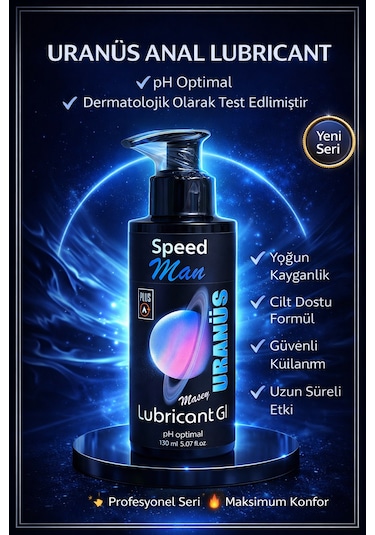 Speed Man Su Bazlı Anal Kayganlaştırıcı Jel 150 ML