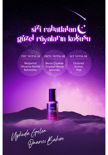 Kundal Night Repair Yoğun Onarıcı Nemlendirici ve Şekillendirici Saç Bakım Losyonu 470 ML
