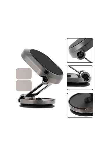 Araba Telefon Tutucu, Araç Telefon Tutucu, Çok İşlevli Telefon Tutucu, Katlanabilir Manyetik Telefon Diğer