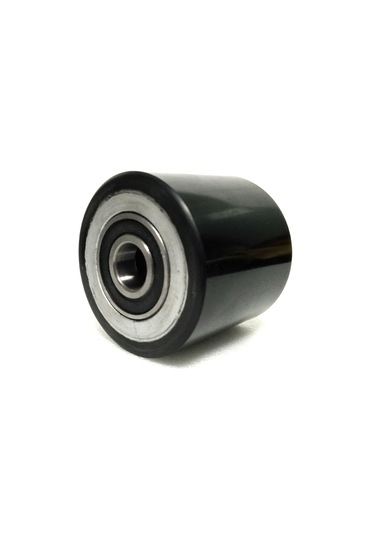 Siyah Poliüretan Transpalet Tekerleği 80x60 Mm