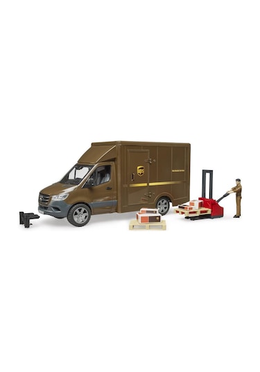 Bruder Mercedes Benz Sprinter Ups Kargo Aracı Transpalet Br02678
