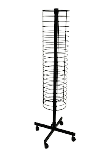 Yuvarlak Bijuteri Standı, Tesbihlik, Anahtar Askisi, Telefon Kılıf Standı, Orta Stant, 165x30x30 Cm Diğer