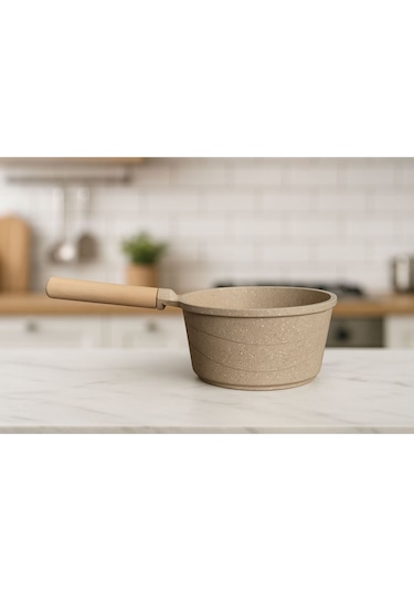 NEPTÜN Döküm 14 Cm Sosluk Sütlük Tava - Kahverengi