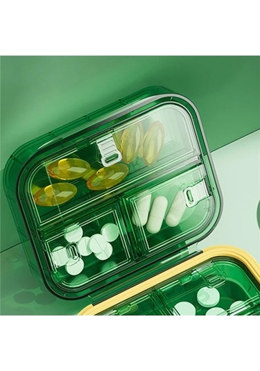 Maoyaya Renkli Kutusu Kutusu İzgaralar İlaç Hap Hap Ev Çok Çapraz Baskı Açık 4 Bm Çok Renkli