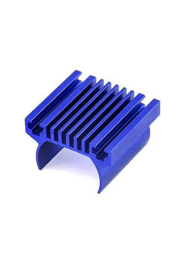 Dianziye Trax4 Ve Trax4-m 1/18 Rc Zırhlı Araçlar İçin Mavi Alüminyum 180 Motor Soğutma Radyatörü - Bjm401 Yükseltme Aksesuarı