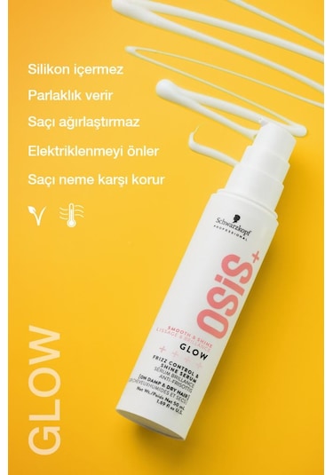 Osis Glow Elektriklenme Karşıtı Parlaklık Serumu 2 x 50 ML