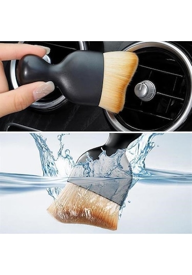 Ams Net Yumuşak Kıllı Araç İçi Detaylı Oto Temizlik Fırçası