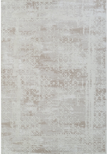 Kaşmir Halı 7/24 Sahara Marta Bej 120x180 CM Salon Mutfak Halısı Yolluk Kilim