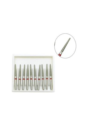 10 Adet/paket Diş Elmas Uç Matkap Diş Hekimliği İçin El Aleti Kolu Çapı 1.6mm Diş Hekimi Araçları Tr-11f