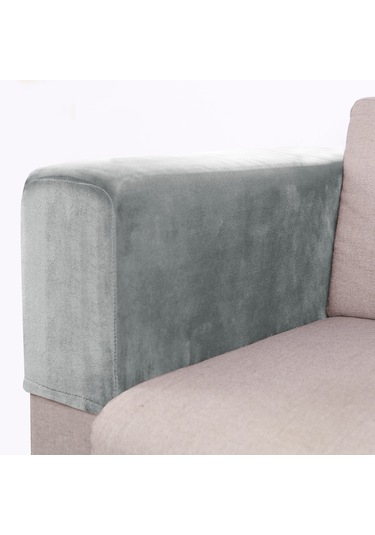 Geeksen Kumaş Koltuk Dirsek Koruması, Silver Fox Yünü, Elastik, Kalın, Kaymazsız, Ev Dekoru, Evcil Konfor, Ev Kullanıma Uygun, Genel Boyut, Krem Rengi DiğER