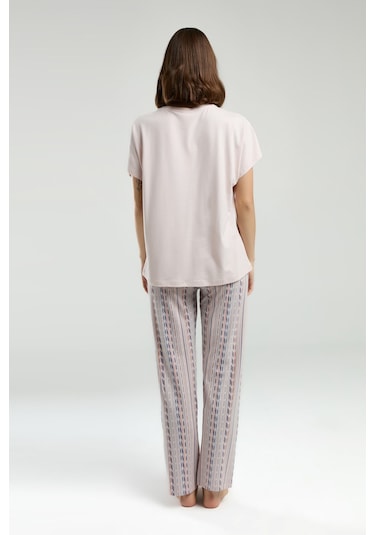 Pierre Cardin Kadın Pembe Pijama Takımı Pc8955-s-v1 Pembe
