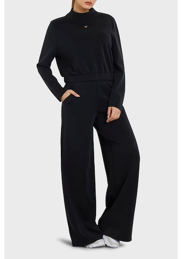 Guess Bayan Pantolon V4yb07 Kcay2 Jblk Siyah Siyah