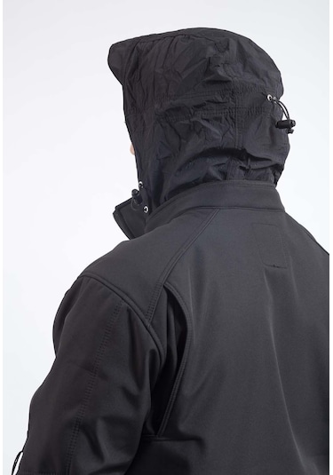 Vav Wear Tactical Outdoor Softshell Erkek Mont Shellht04 Siyah