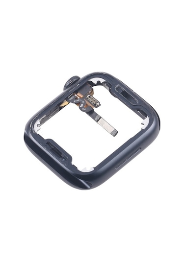 Tongxida İos Watch Uyumlu 7/8/9 45mm Alüminyum Orta Çerçeve Plakası, Gps Taç Döndürme Ekseni, Flex Kablo, Gece Yarısı Renkli,