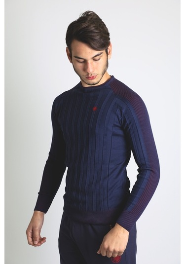 Raınsnow Erkek Triko Kazak Lacivert (504887996) Lacivert