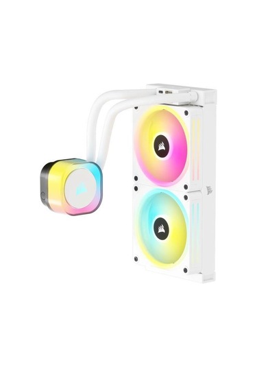 Corsair İcue Lınk H100i Rgb Cw-9061005-ww 240mm Beyaz İşlemci Sıvı Soğutucu