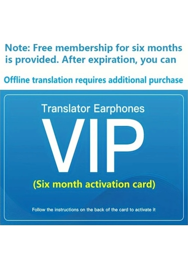 Xuweiwei Tozohashzhe Siyah Akıllı Çeviri Kulaklık 144 Dil Çeviri Lcd Ekran Uzun Pil Ömrü Usb C Şarj