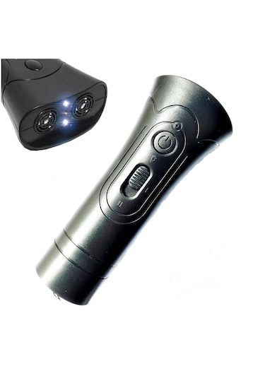 Nunbell Etkili Lazer Işıklı Ultrasonik Köpek Kovucu Eğitim Cihazı