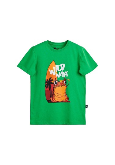Bad Bear Wave Çocuk Tişört 24.06.07.002-c13 Yeşil
