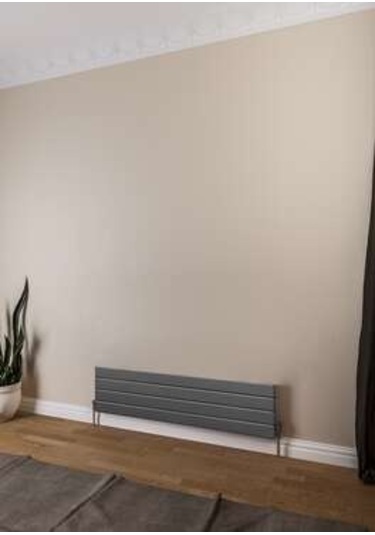 Warma Teos Yatay Çelik Radyatör 1200x295 Beyaz Ral 9016 Gloss 80