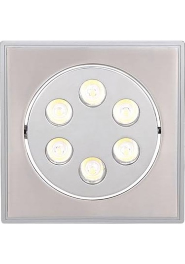 6*1 G.Işığı Led Spot Krom Kasa