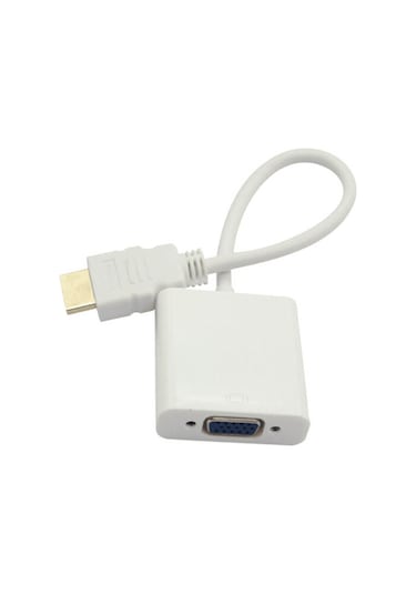 HDMI To Vga Çevirici Vga Projeksiyon Notebok Pc Uyumlu Kablo