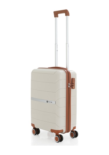 Mçs Polipropilen Valiz V366 55 Cm S20sy100004155 11139 Kemik - Kahverengi