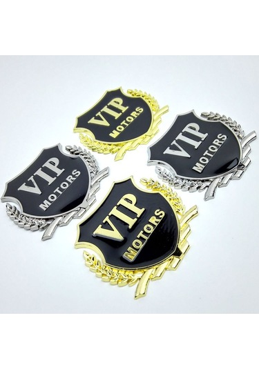 Araba Çıkartmaları, Araba Çıkartma Rozetleri, Araba Kalkanı Rozetleri Parçaları Çok Renkli