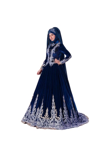 Ceyyiz Tesettür Modeli Bindallı Kına Elbisesi Lavin
