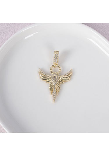 Nur Silver Anka Kuşu Çelik Ajda Charm Nur-ac000013 Silver