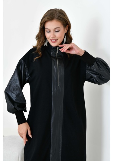 Ftz Kadın İki İp Elbise Siyah 30950 Siyah