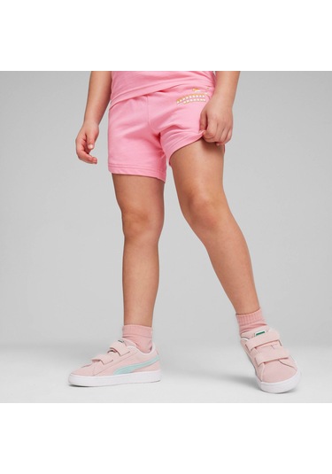 Puma Essentials+ Summer Camp Çocuk Şort 679278 28 Pembe