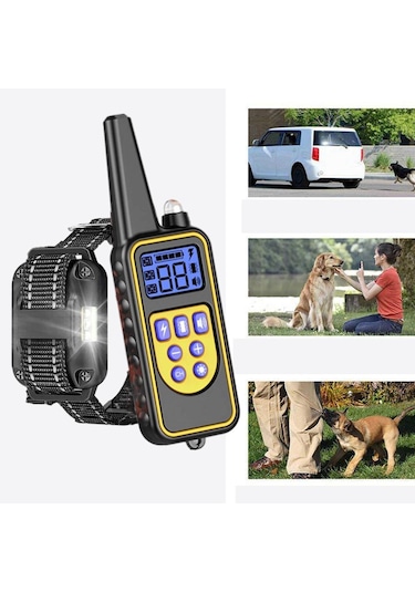 Homyl 2600ft Köpek Şok Tasması Şarj Edilebilir Uzaktan