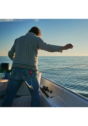 Qingmipy Tunala Fa-031a Dış Mekan Kayıp Engelleme Cihazı: Bölümlü Kilitleme, Ters Sönme Engeli, Kemer/çanta Sabitleme - Kırmızı Siyah Nilon-kevlar + Paslanmaz Çelik Yay