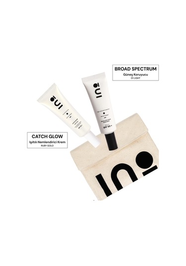 Catch Glow Ruby Gold + Broad Spectrum Spf 50+ Sunscreen 01 Light Set