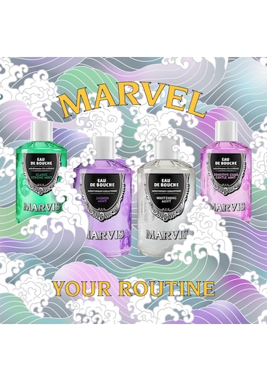 Marvis Classic Strong Mint Ağız Bakım Suyu - 400 Ml