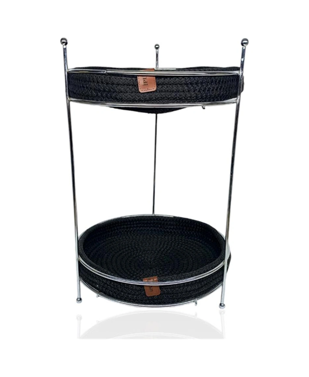 İki Katlı Organzer Siyah