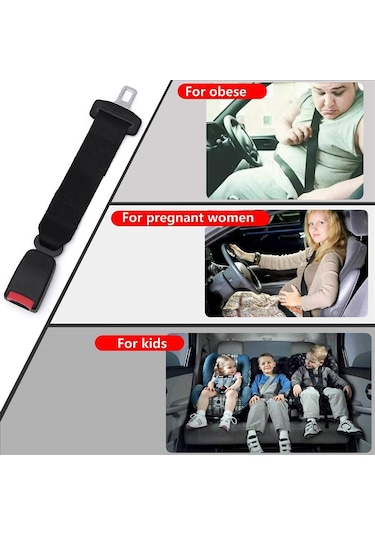 Ximistore9 "evrensel Emniyet Kemeri Uzatıcı - Kolay Takılır, Rahatlık Sağlar 36cm "