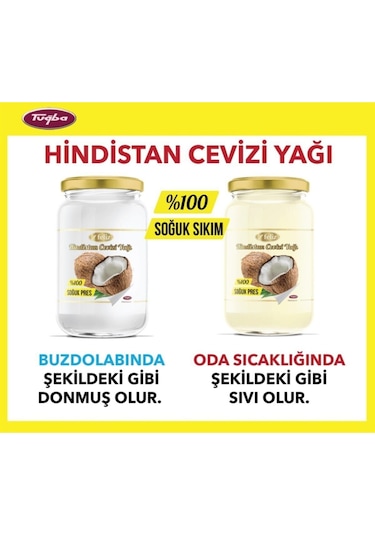 Tuğba Kuruyemiş Hindistan Cevizi Yağı 290 Gr