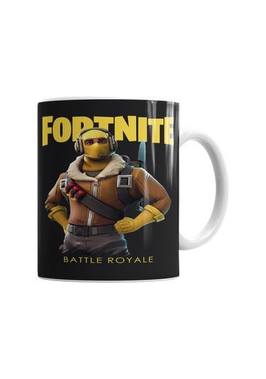 Fortnite Raptor Kupa Bardak Porselen Karışık