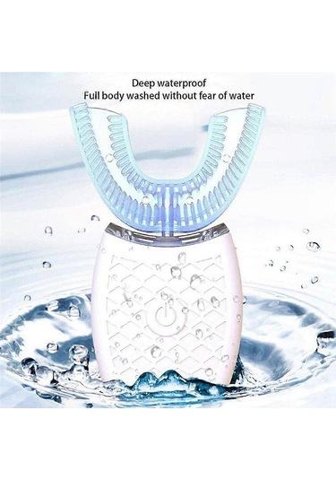 Diş Fırçası Diş Beyazlatma Nano Işık Kablosuz Otomatik 360 Elektrikli Sonic Diş Fırçası