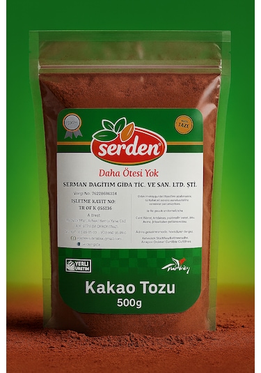 Serden Ham Kakao Toz Sütlü 500gr