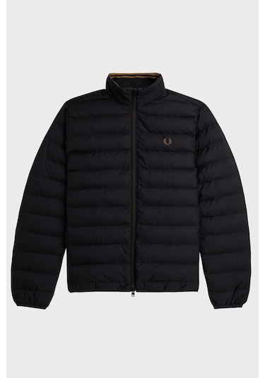 Fred Perry J4564 Insulated Erkek Mont Siyah