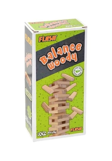 54 Parça Ahşap Woody Denge Oyunu 1237