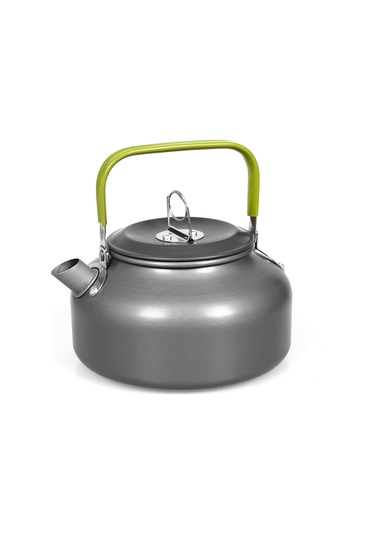 Mufunye 0.8l Alüminyum Füme Kettle, Çıkıntılı Kollu, Isıya Dayanıklı, Taşınabilir, Kamp Ve Doğa Aktivitesi İçin Çok Renkli