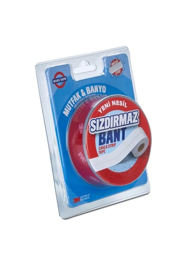 Boss Tape 0370 Mutfak Ve Banyo Sızdırmazlık Bandı 38mmx3.35m